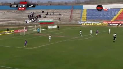 ВИДЕО от измъчения успех на Марек над Славия