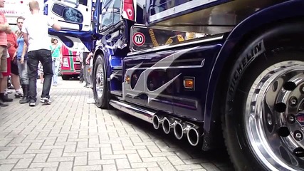 Blue shark scania r620 truckstar festival 2010
