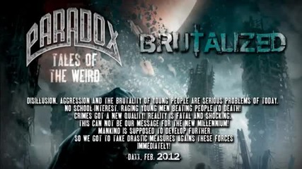 (2012) Paradox - Brutalized Lyric Video