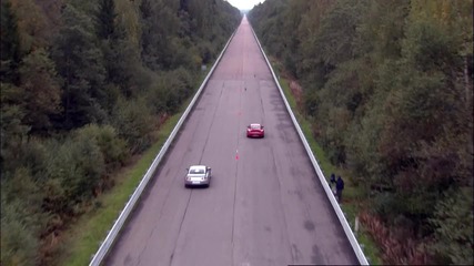 Nissan Gt-r Switzer R850 vs Porsche 911 Switzer R800 ( високо качество 720p )