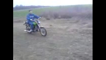 Симсон На Задна Гума