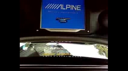 Bmw E34 tuning and Alpine car audio