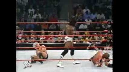 Wwe 2003 - 04 - 14 - Booker T And Hurricane Vs Hhh And Ric Flair!