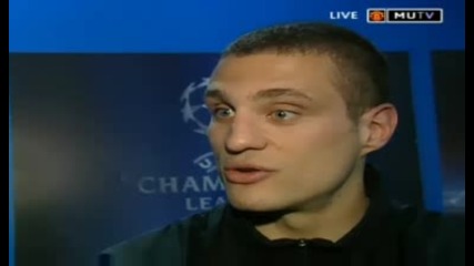 Nemanja Vidic Interview - 15.04.09