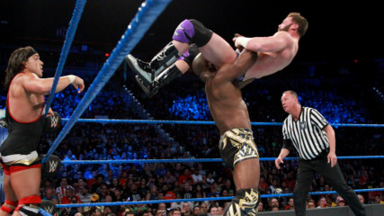 Chad Gable & Shelton Benjamin vs. The Hype Bros: SmackDown LIVE, Sept. 12, 2017