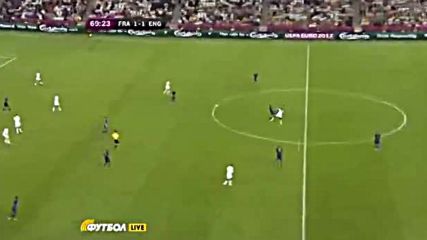 Евро 2012 Франция - Англия 2 тайм