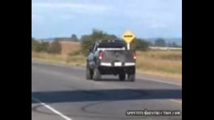 Truck Feeding Donuts To The Poor