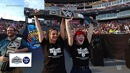 WWE and Pure Life support Nashville Community Champions