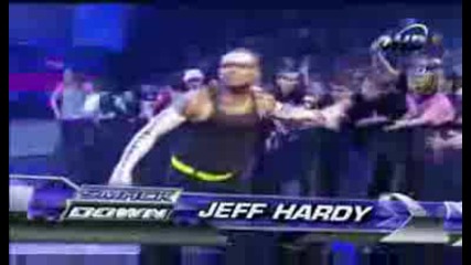Smackdown Rey Mysterio vs Jeff Hardy vs Chris Jericho vs Kane [1/2]