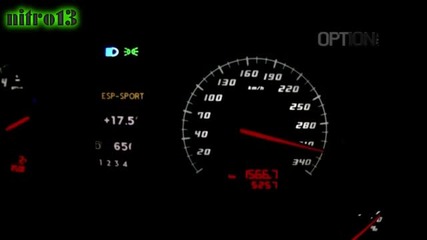 вдигане на 320km/h с ламборгини
