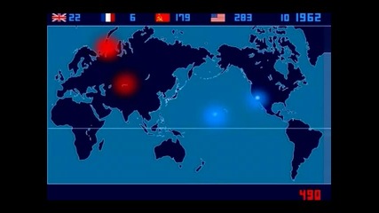 Ядрени тестове 1945 - 1998г. 