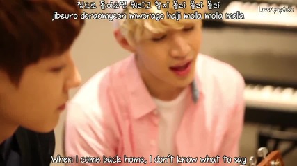 Henry - 1-4-3 (i Love You) Acoustic Ver. with Chan Yeol [english subs + Romanization+ Hangul] Hd