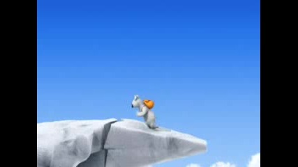 Polar Bear - Ice Climbing