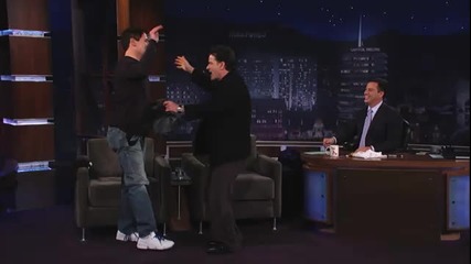 Внезапна поява на Чарли Шийн в шоуто на Jimmy Kimmel 