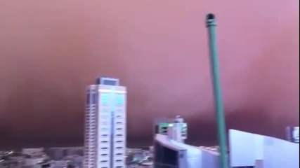 Пясъчна буря в Кувейт 