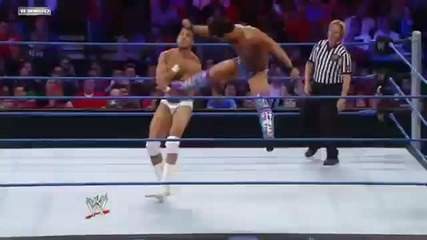 Justin Gabriel's kick combo