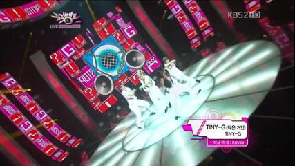 (hd) Tiny-g - Tiny-g ~ Music Bank (05.10.2012)