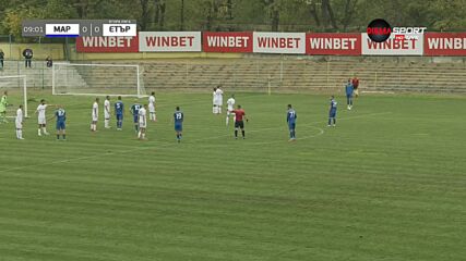 Марица - Етър 1:0 /първо полувреме/