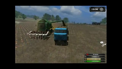 Ls 2011 Sunflower harvest Multiplayer - Youtube