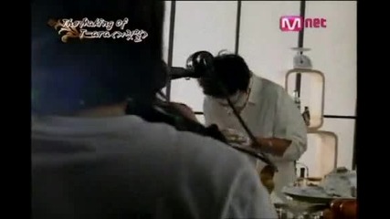 T-ara and Yoo Seung-ho Lies Mv shoot 3 4 (cake)