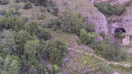 Полет над Лакатник заснет от дрон