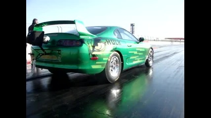 the Hulk Supra first run with 2 stages nitrous