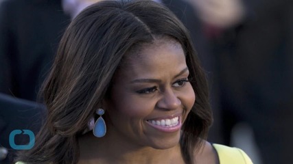 First Lady Michelle Obama Arrives in UK For Charity Work