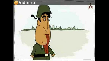 Анимация - Пародия с Буш и Саакашвили 
