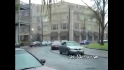 Дрифт в градски трафик 