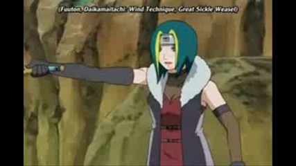 kankuro temari gaara vs some dudes