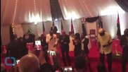 President Obama Dances With a Kenyan Pop Group, Proves He Has Some Serious Moves