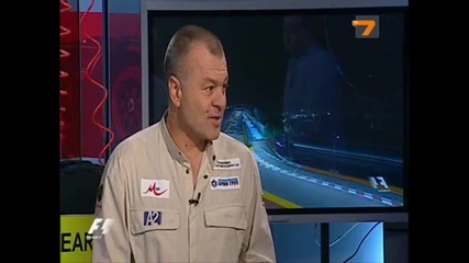 Студиото Преди Гран При На Сингапур 14-ти кръг От Свтовния Шампионат Във Формула1 2011