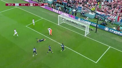 Аржентина - Хърватия 2:0 /първо полувреме/