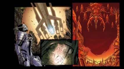 Mass Effect Comic: Decision 4, Save Kaiden ( Ashley Love Interest ) 