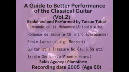 Classical Guitar of Tabei Bwv998 Prelude 