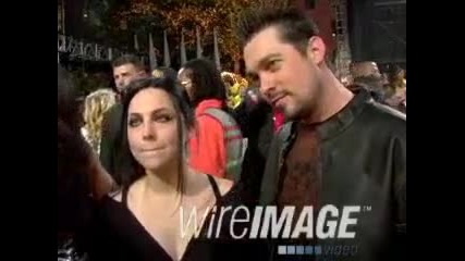 Amy Lee And John Red Carpet - Vma Interview