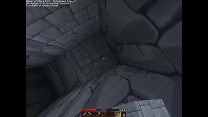 [hd] Minecraft - Oцеляване със Adrybg & Gr3en_skull - Cave Epic Fail !