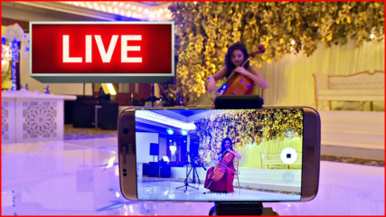 Adham&Haya Wedding | My Heart Will Go On | LIVE