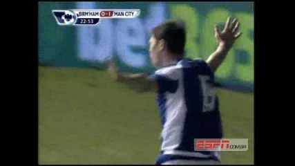 Birmingham 2:2 Manchester City / Premier League 2010 - 2011 / 