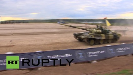 Russia: Home team secures top spot at Tank Biathlon 2015 finals