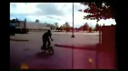 Гадно падане от Bmx