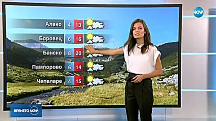 Прогноза за времето (27.10.2018 - централна емисия)