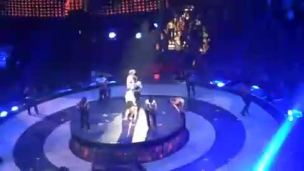 Crazy Britney Spears Fan Jumps On Stage 