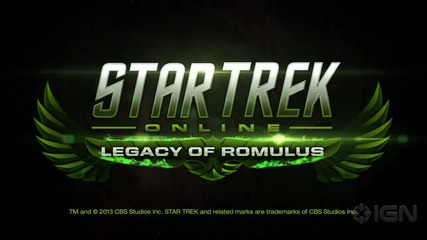 Star Trek: Online- Legacy of Romulus Launch Trailer I G N