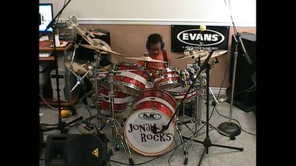 Kiss - Detroit Rock City, Drum Cover, Jonah Rocks, 5 Year Old Drummer 