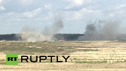Russia: Air Force jets stun at Aviadarts-2015