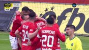 Goal by CSKA 1948 Sofia