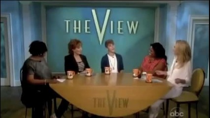 Justin Bieber Singing Never Say Never On The View