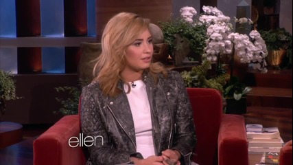 Demi Lovato - Интервю в Шоуто на Елън