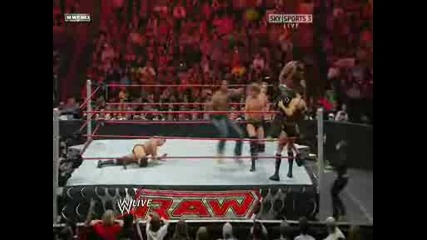 Raw 16.02.09 - Cryme Tyme & Cm Punk Vs Cody Rhodes, Ted Dibiase & William Regal